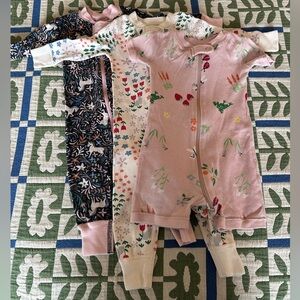 Bundle of Hanna Zip Pajamas
